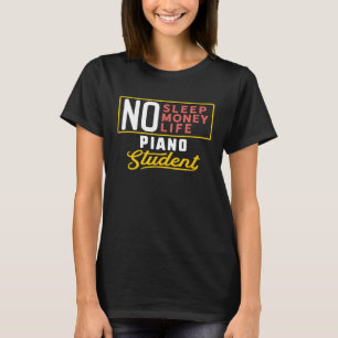 T-shirt Funny Piano Major étudiante Shirt Graduation Cadea