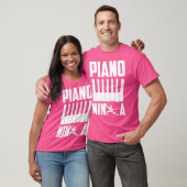 T-shirt Funny Piano Player Pianist Piano (Unisexe)