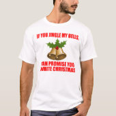 T-shirt Funny Pick Up Line pour Noël (Devant)