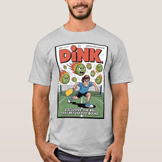 T-shirt Funny Pickleball Ball That Refused To Bounce (Devant)