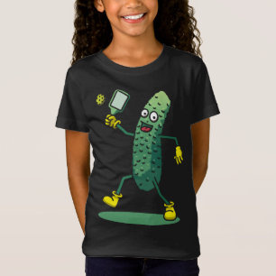 T-Shirt Funny Pickleball Player Coach Concombre Prické Fr
