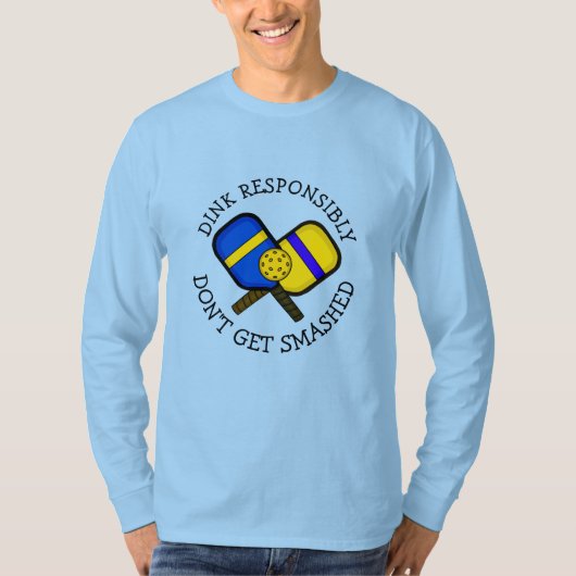 T-shirt Funny Pickleball Pun | Ne pas se faire écraser (Devant)