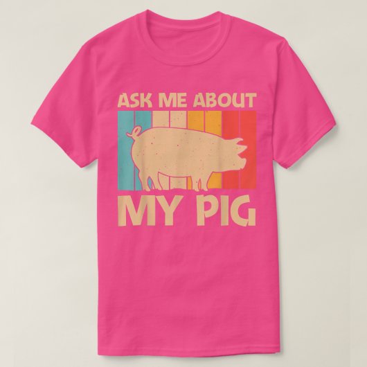 T-shirt Funny Pig (Design devant)