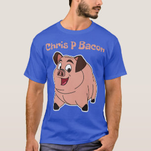 T-shirt Funny Pig Chris P Bacon Nom Premium