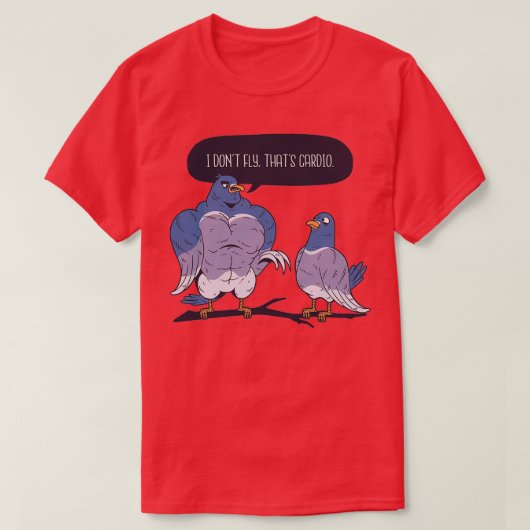 T-shirt Funny Pigeon 4 (Design devant)