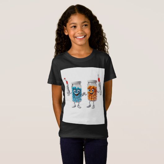 T-Shirt Funny Pill Bottle Tee (Devant entier)