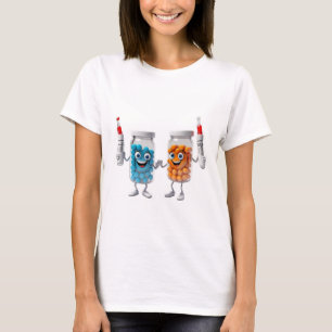 T-shirt Funny Pill Bottle Tee