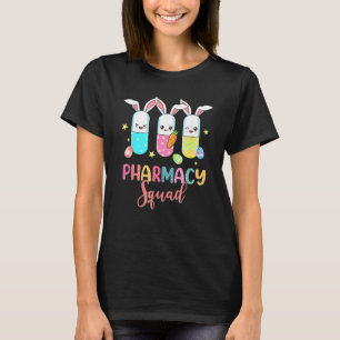 T-shirt Funny Pills Pharmacie Squad Pharmaciste Vie Pâques