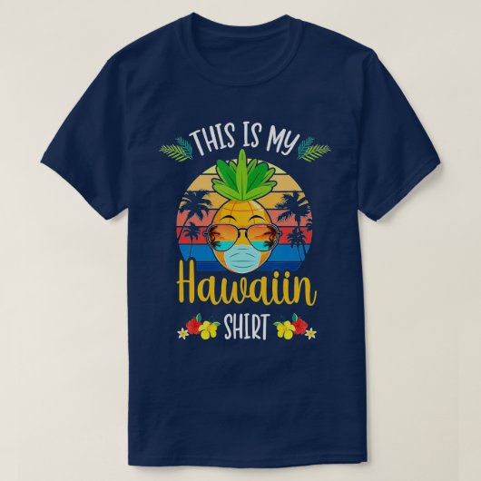 T-shirt Funny Pineappy Summer Vacation Beach C'Est Mon H (Design devant)