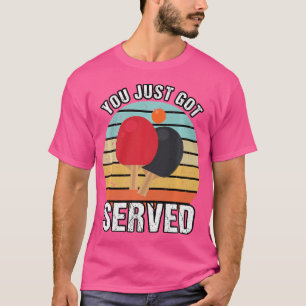 T-shirt Funny Ping Pong Chemise Vintage Ping Pong