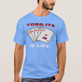 T-shirt Funny Pinoy Filipino Flag Card Gameungits is Life 
