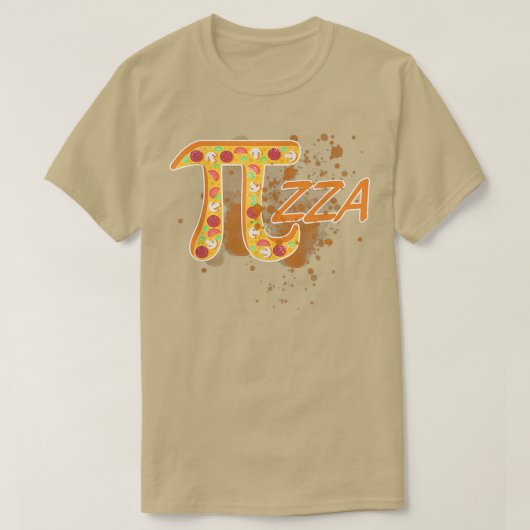 T-shirt Funny Pizza Lover 3 (Design devant)