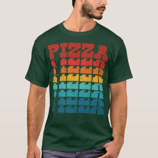 T-shirt Funny Pizza Retro Vintage Carb Pizza Lover Foodie 