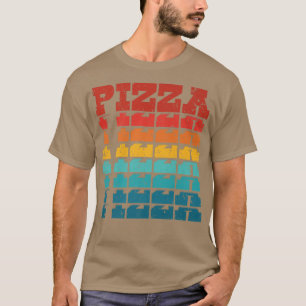 T-shirt Funny Pizza Retro Vintage Carbe Pizza Lover Foodie