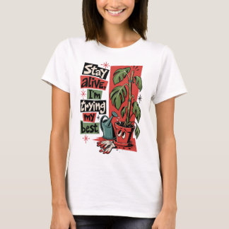 T-shirt Funny Plant Parent Urban Gardening Shirt