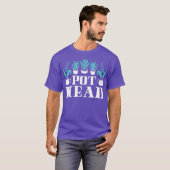 T-shirt Funny Plants lover Pot Head Gardener Succulent (Devant entier)