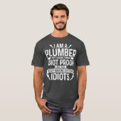 T-shirt Funny Plumber Gifts  Apparel Premium (Devant entier)
