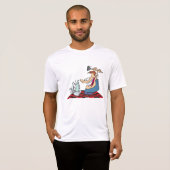 T-shirt Funny Plumber with Toilet Plunge Humor (Devant entier)