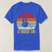 T-shirt Funny Pole Vault Pole Vaulting U Mode Sur Rétro (Design devant)