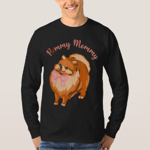 T-shirt Funny Pommy Chien Pommy Maman