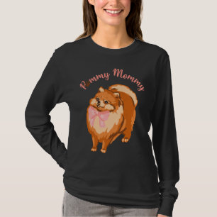 T-shirt Funny Pommy Chien Pommy Maman
