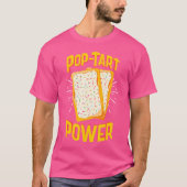 T-shirt Funny Pop Tart Power Bodybuilding Pré-entraînement (Devant)