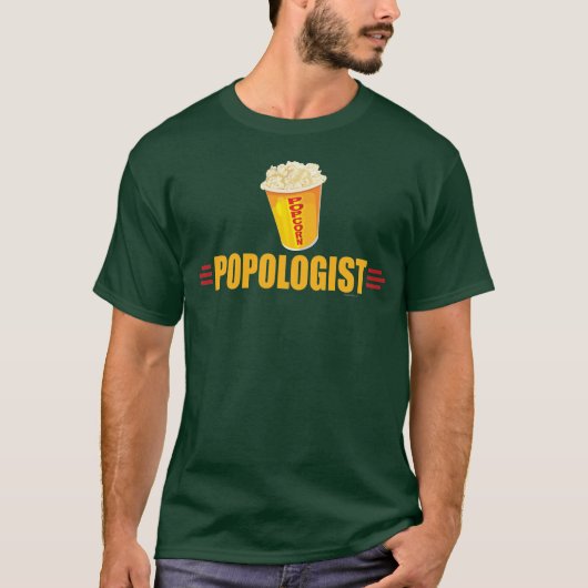 T-shirt Funny Popcorn (Devant)