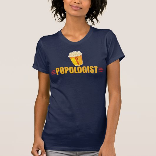 T-shirt Funny Popcorn (Devant)