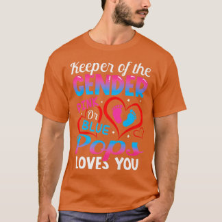 T-shirt Funny Pops Rose Ou Bleu Vous Aime Genre Révéler Cu