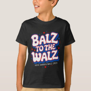 T-shirt Funny Pro Kamala Harris Walz Election 2024 Balz To