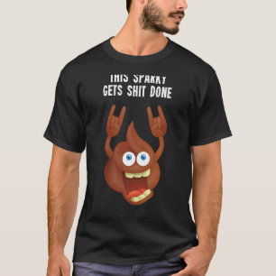 T-shirt Funny Professional Sparky Electrician Construction
