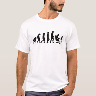 T-shirt Funny Programmer Evolution Web Developer Jeu Nerd