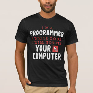T-shirt Funny Programmer le Humour de codeur de réparatio