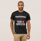 T-shirt Funny Programmer le Humour de codeur de réparation (Devant entier)