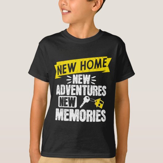 T-shirt Funny Proud Homeowner New Homenew Adventures New M (Devant)