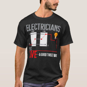 T-shirt Funny Pun électricien