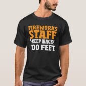 T-shirt Funny Pyro Crew Fireworks Pyrotechnicien - Firewor (Devant)