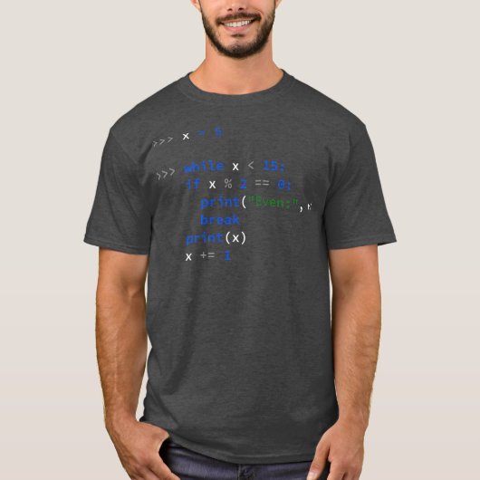 T-shirt Funny Python Coding Papa Python Code Père Cadeau  (Devant)