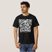T-shirt Funny QR Président Trump Dance Code (Devant entier)