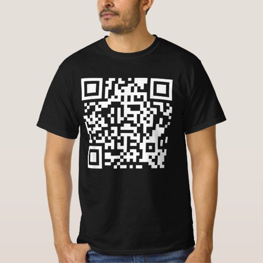 T-shirt Funny QR Président Trump Dance Code (Devant)