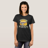 T-shirt Funny Quote Dinosaurs Didnt Read Look What Happene (Devant entier)