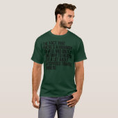 T-shirt Funny Quote Theres Highway To Hell And Stairway To (Devant entier)