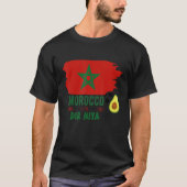 T-shirt Funny Quotes MOROCCAN DIR NIYA O SIRR (Devant)
