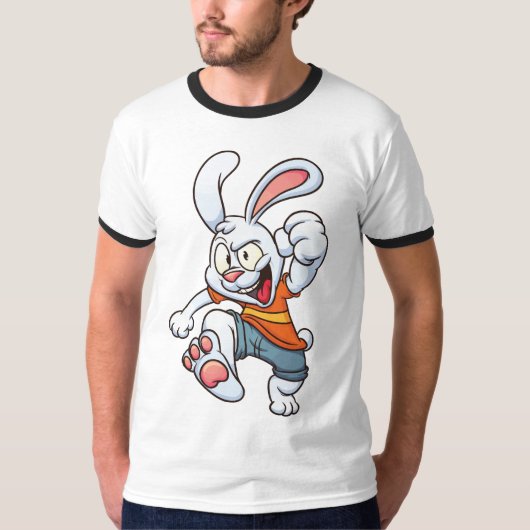 T-shirt Funny Rabbit 😆🐰 (Devant)