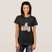 T-shirt Funny Rabbit Bunny Anti Depressant Zoo Boys Girls (Devant entier)