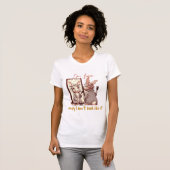 T-shirt Funny rabbit in front of the mirror – Funny design (Devant entier)