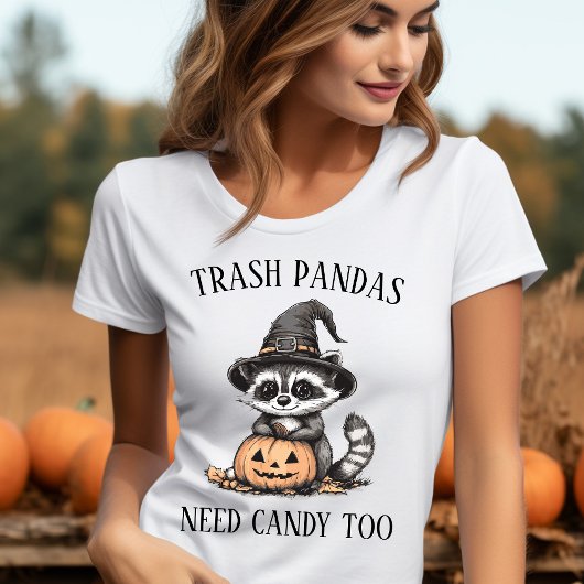 T-shirt Funny Raccoon Halloween Shirt