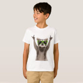 T-shirt Funny racoon (Devant entier)