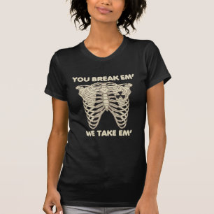 T-shirt Funny Radiology Xray Skeleton Technicien spécialis