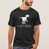 T-shirt Funny Raptor Distance Time Velociraptor Physics Ma (Devant)